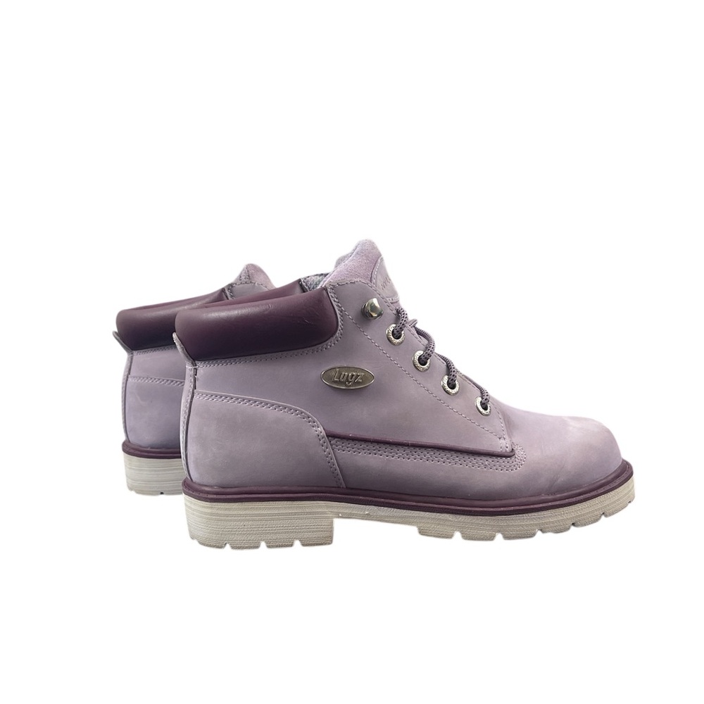 Lugz Drifter Peacoat WDRPT-025 Purple Suede Lace Up Chukkas Boots Women's US 7